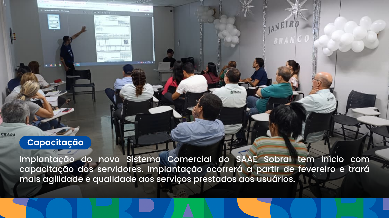 SAAE Sobral inicia implantação de novo Sistema Comercial. A implantação dever...